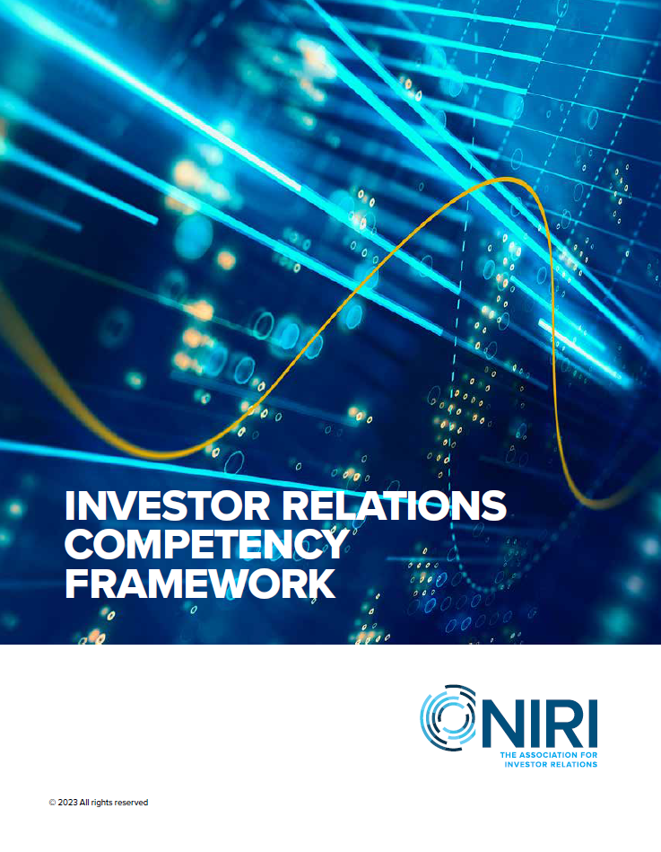 IR Competency Framework Cover