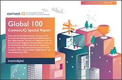 2021 Connect.IQ Global 100 Report by Investis Digital